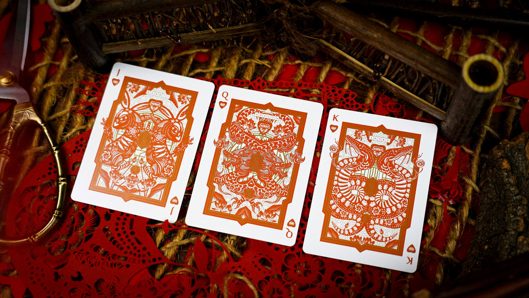 Paper Cut Playing Cards