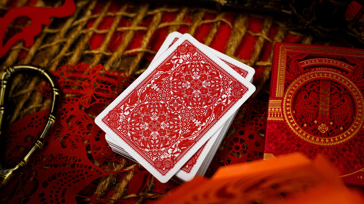 Paper Cut Playing Cards