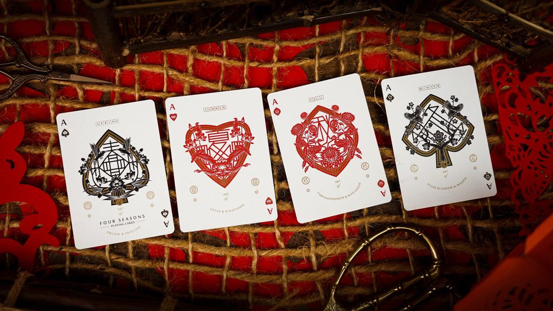 Paper Cut Playing Cards