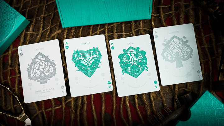 Paper Cut Playing Cards