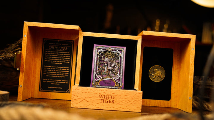 White Tiger Playing Cards