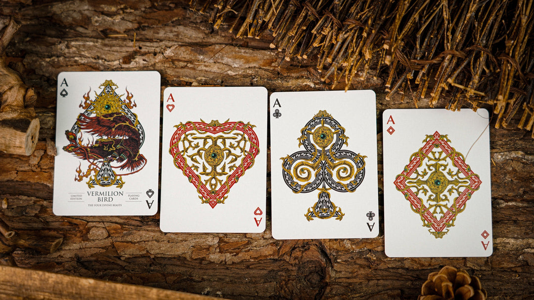 Vermilion Bird Playing Cards