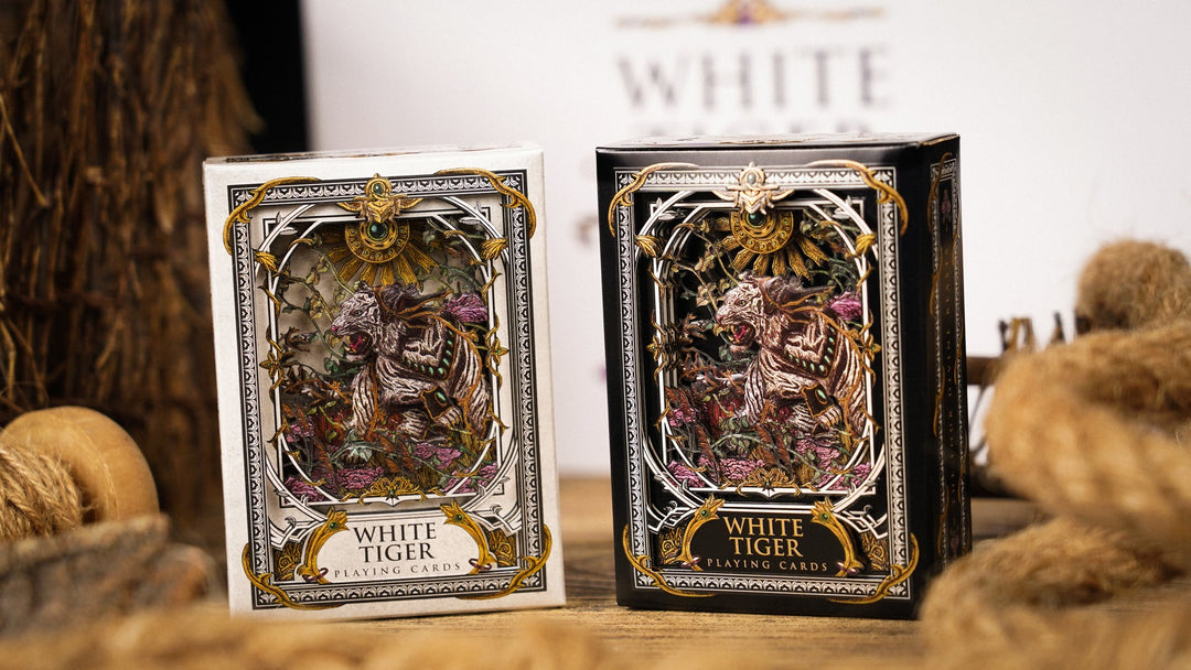White Tiger Playing Cards – ARK Playing Cards