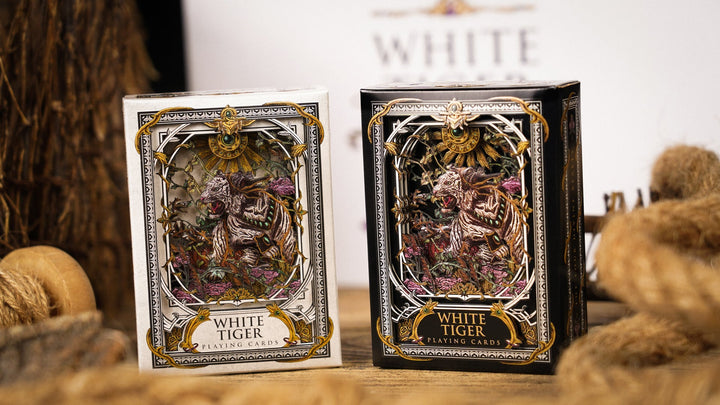 White Tiger Playing Cards