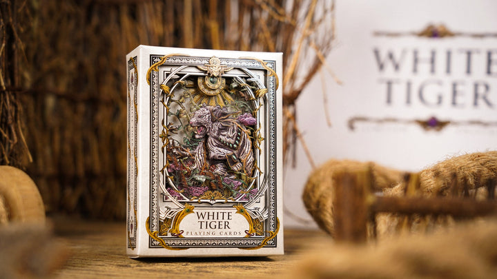 White Tiger Playing Cards