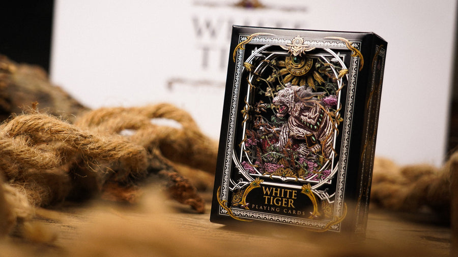 White Tiger Playing Cards – ARK Playing Cards