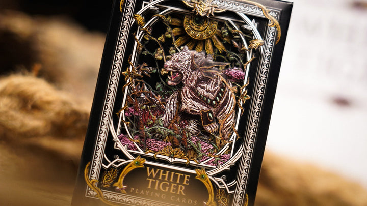 White Tiger Playing Cards