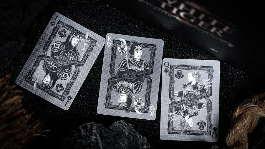 White Tiger Playing Cards – ARK Playing Cards