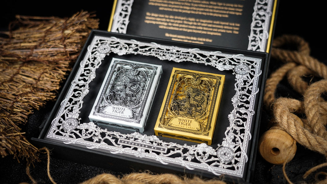 White Tiger Playing Cards