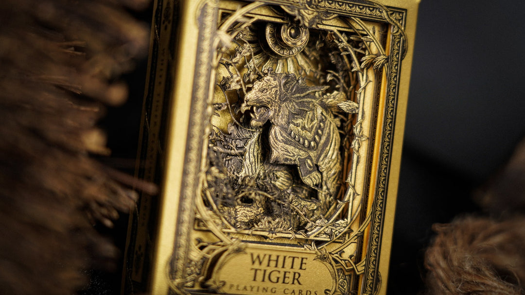 White Tiger Playing Cards