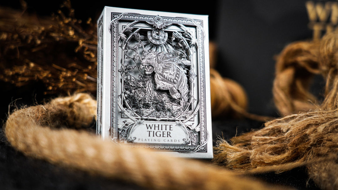 White Tiger Playing Cards